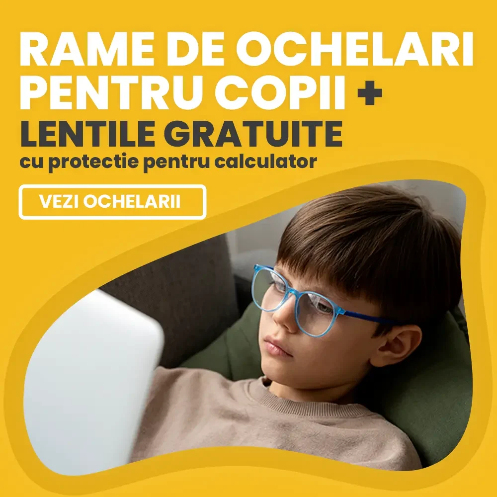 rame ochelari pentru copii cu protectie pentru calculator sau telefon